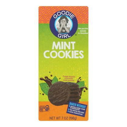 Goodie Girl Mint Slims Cookies - Case of 6, 7 oz