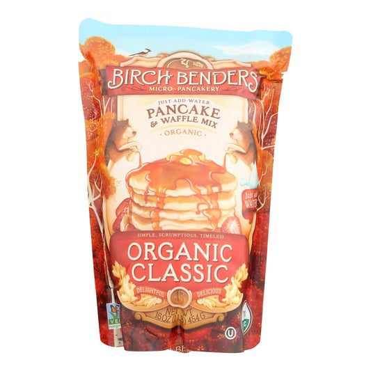 Birch Benders Classic Pancake & Waffle Mix, 6 Pack, 16 oz