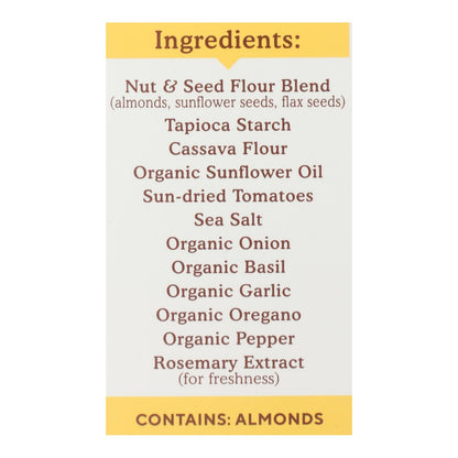 Simple Mills Tomato Basil Almond Crackers - 6 Pack