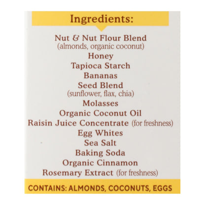 Simple Mills Nutty Banana Bread Bars, 6-Pack, 5.99 oz