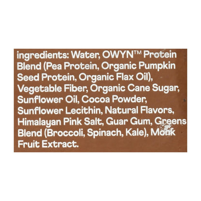 Only What You Need - Plnt Bsd Dark Chocolate Pro Shk - Case of 3-4/11.14Z