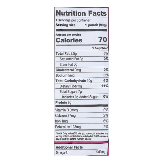 Chia Squeeze Snack - Strawberry Banana, 16 Pack, 3.5 oz