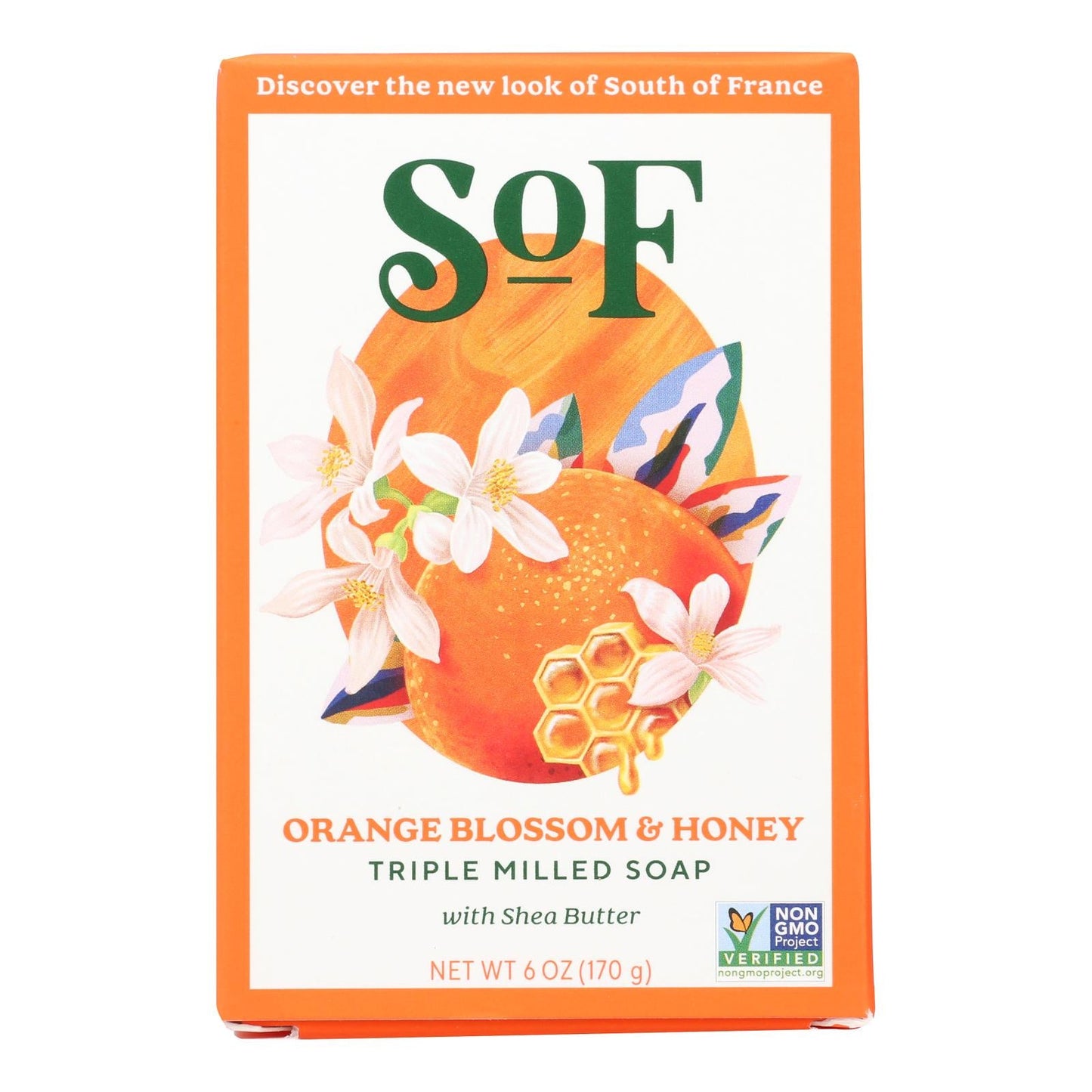 Orange Blossom Honey Soap - 6 Oz