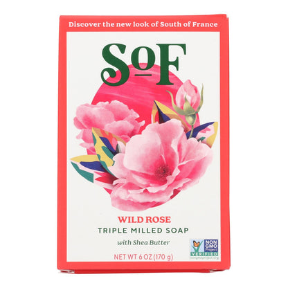 South of France Wild Rose Soap, 6 Oz