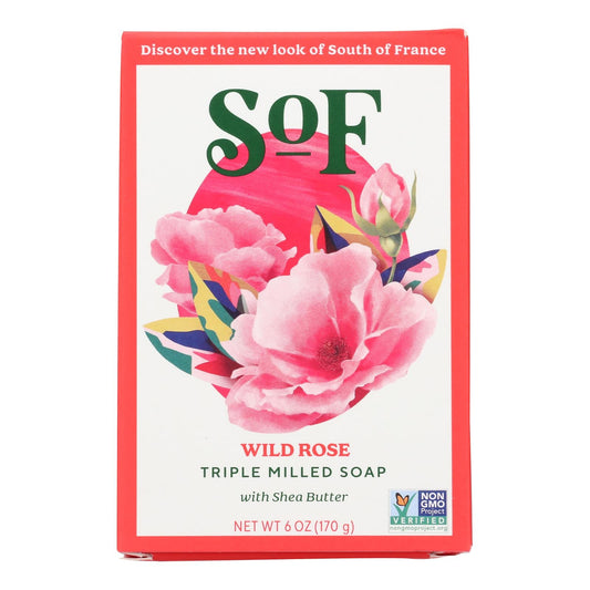 South of France Wild Rose Soap, 6 Oz