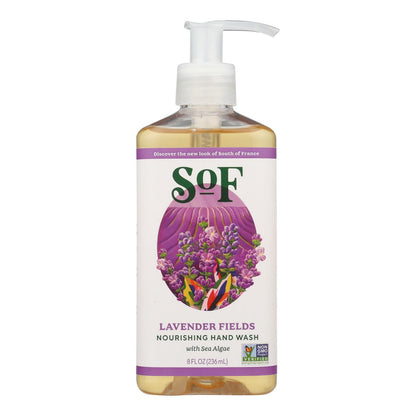 South Of France Hand Wash - Lavender Fields - 8 Oz - 1 Each