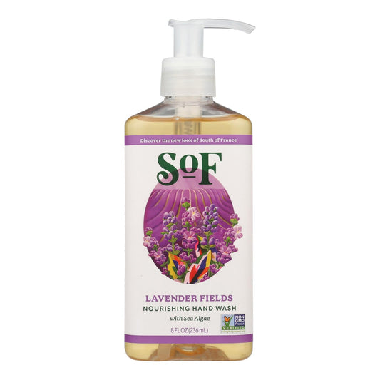 South Of France Hand Wash - Lavender Fields - 8 Oz - 1 Each