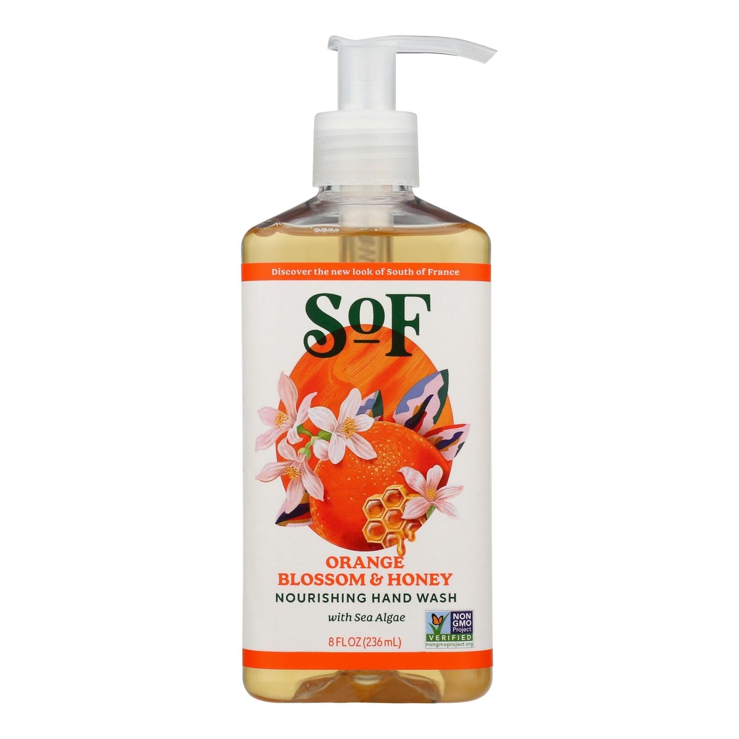 South of France Orange Blossom Honey Hand Wash 8oz