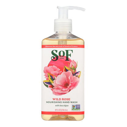 South of France Climbing Wild Rose Hand Wash 8oz