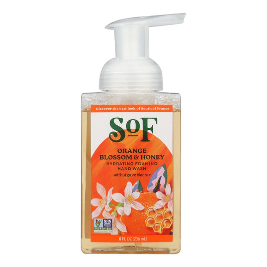 Foaming Orange Blossom Honey Hand Soap, 8 Oz