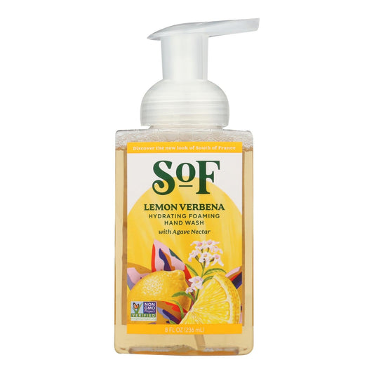 South of France Lemon Verbena Foaming Hand Soap 8 Oz