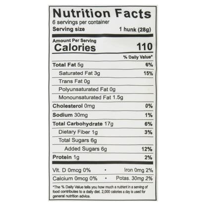 Heavenly Hunks Oatmeal White Choc Cookies 6-Pack 6oz