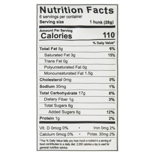 Heavenly Hunks Oatmeal White Choc Cookies 6-Pack 6oz