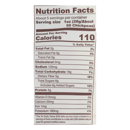 Biena Chickpea Snacks - Honey Roasted - Case Of 8 - 5 Oz.