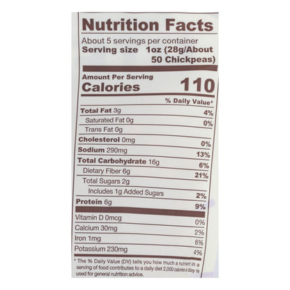 Biena Chickpea Snacks - Rockin' Ranch - Case Of 8 - 5 Oz.