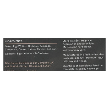 RxBar - Protein Bar - Chocolate Sea Salt - Case of 12 - 1.83 oz.