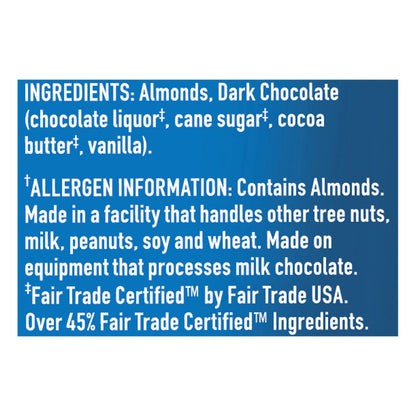 Unreal - Almonds Dk Choc Covered - CS of 6-4 OZ