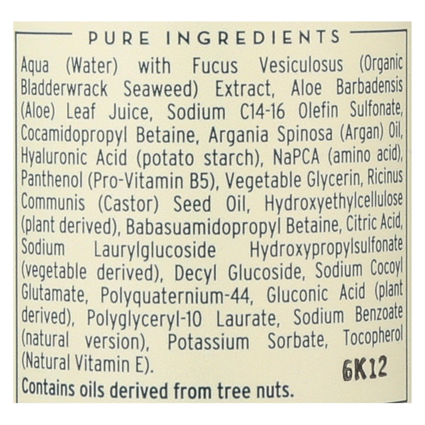 Seaweed Bath Co Moisturizing Unscented Shampoo 12 Fl Oz