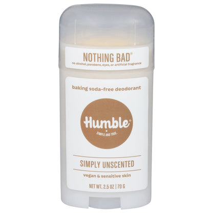 Humble Brands - Deod Simply Unscented - EA of 1-2.5 OZ