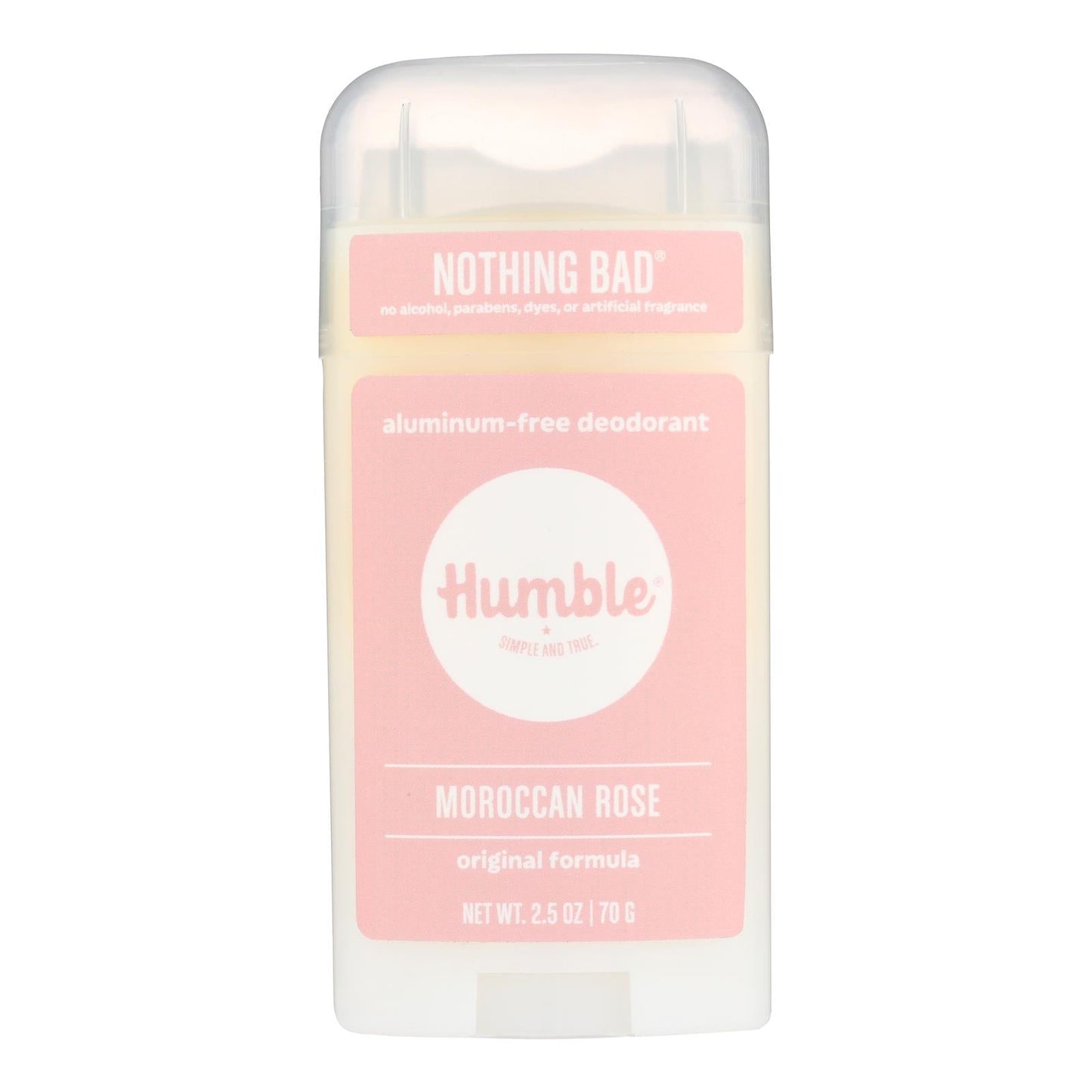 Humble Brands - Deod Moroccan Rose - EA of 1-2.5 OZ