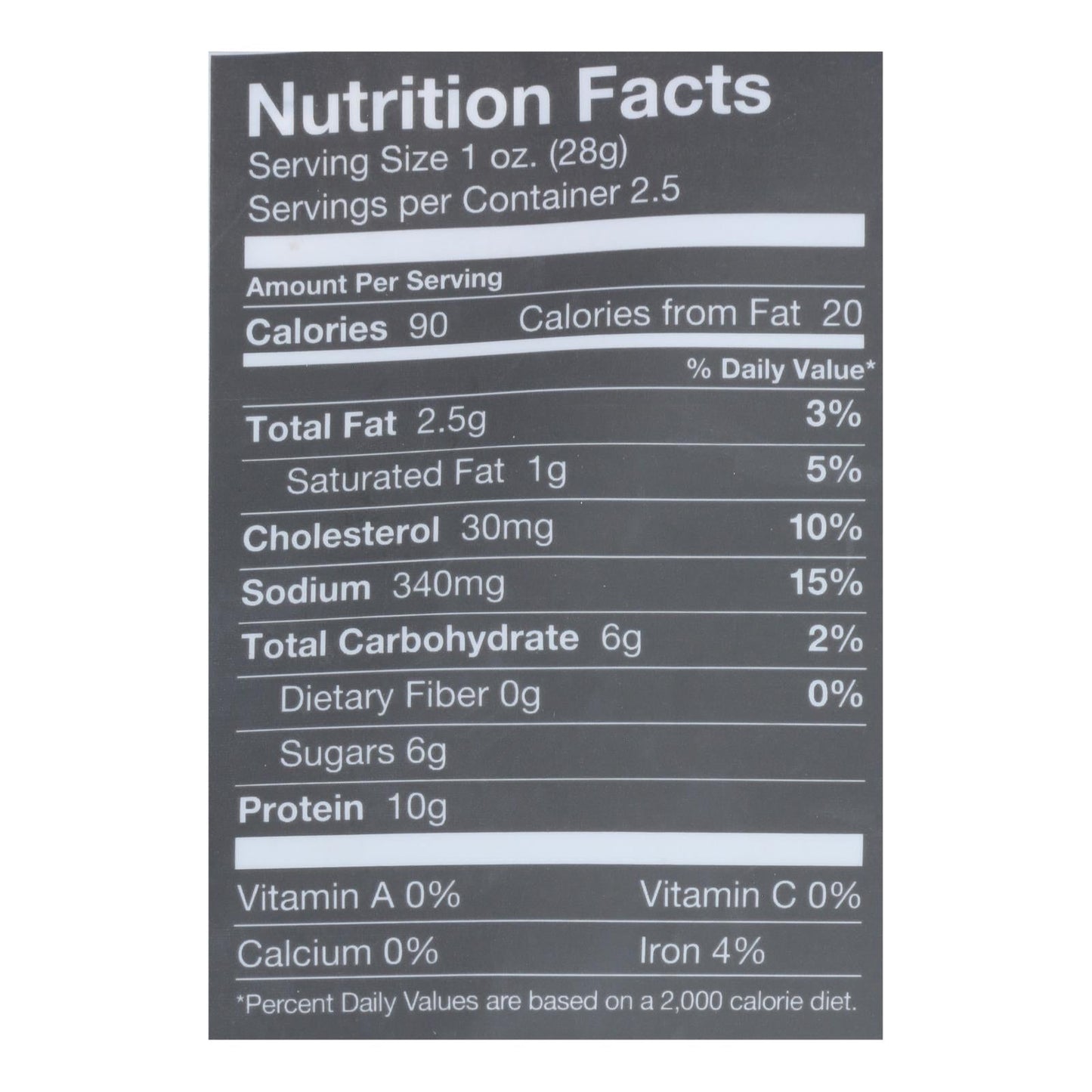 Chef's Cut Steak Jerky - Original - 8 Pack - 2.5 Oz Each