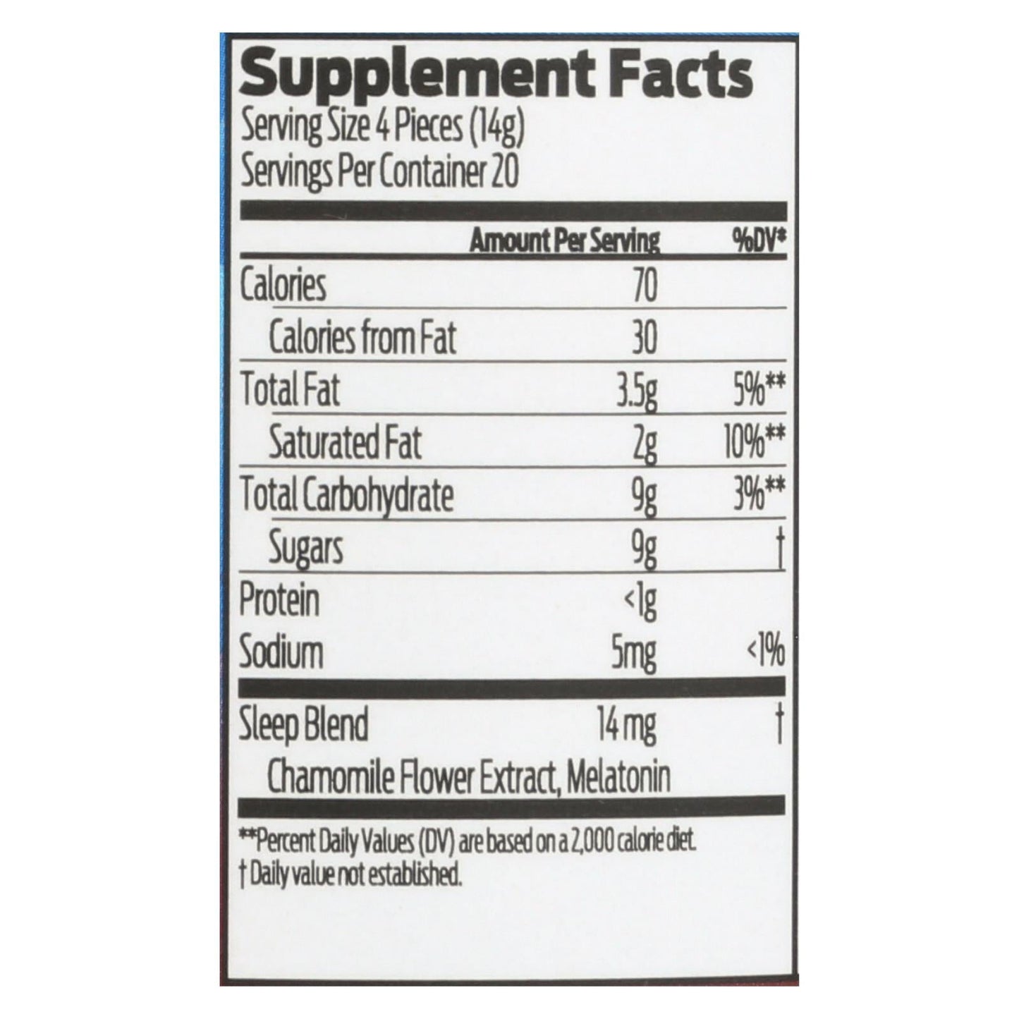 Good Day Chocolate - Chocolate Supp Sleep - 1 Each - 80 CT