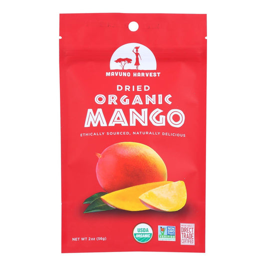 Mavuno Harvest Gluten - Free Dried Mango - Case Of 6 - 2 Oz.