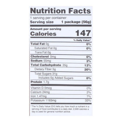 Mavuno Harvest Organic Dried Papaya, 6-Pack, 2 Oz.