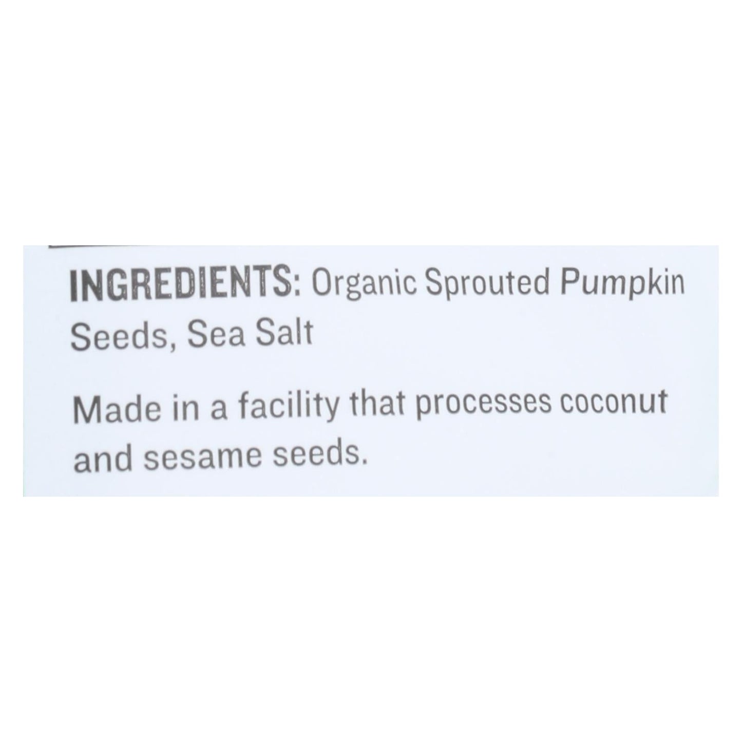 Go Raw Sprouted Pumpkin Seeds w/ Sea Salt, 6 Pack, 14 Oz