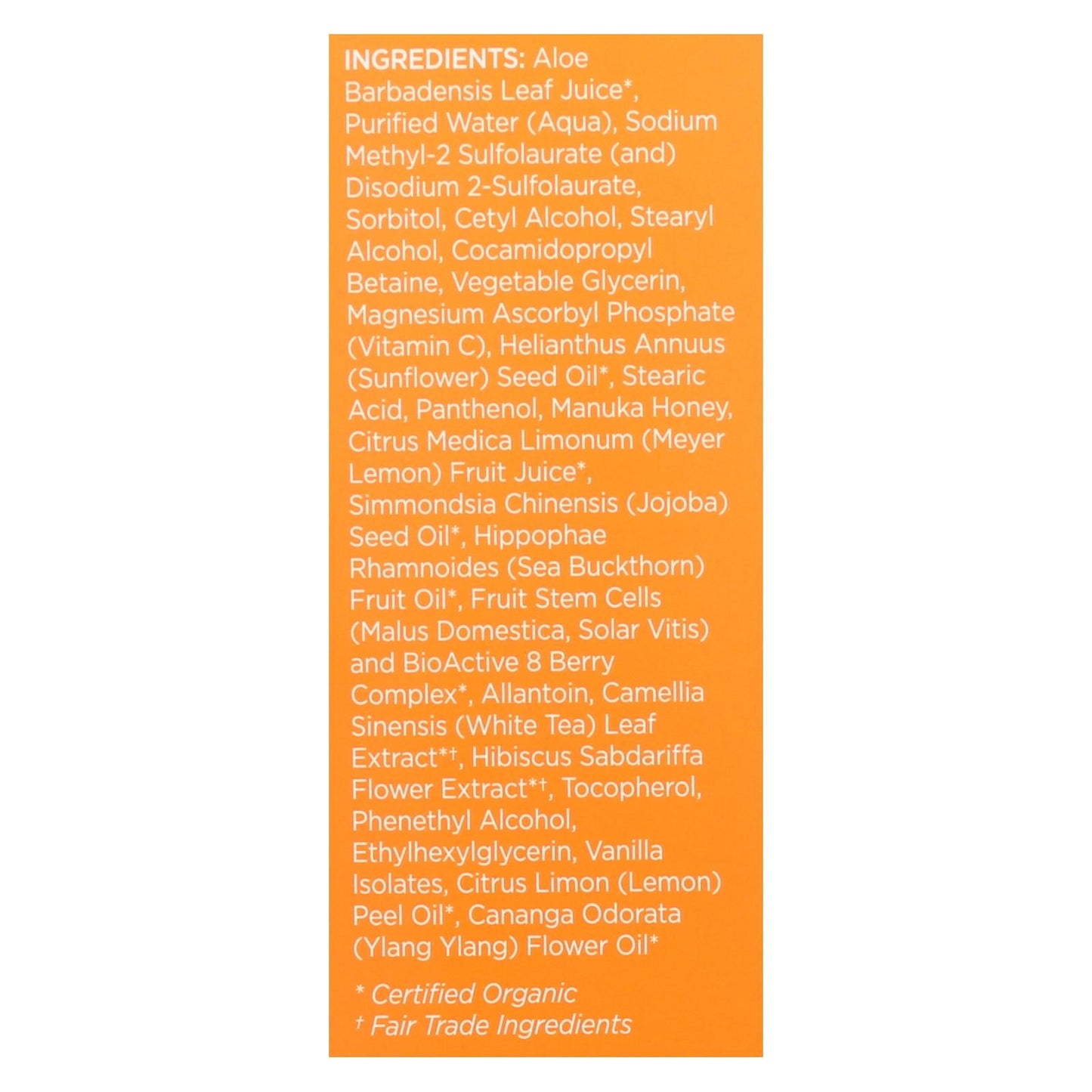 Andalou Naturals Meyer Lemon Cleanser for Combo Skin 6oz