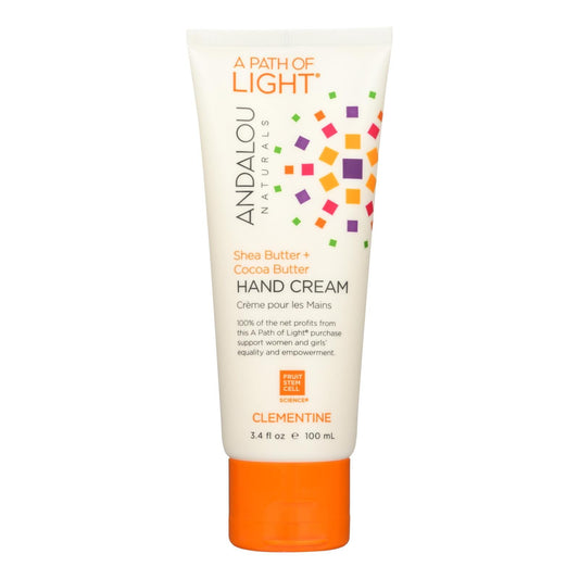 Andalou Hand Cream - Shea & Sea Buckthorn Clementine 3.4 Oz