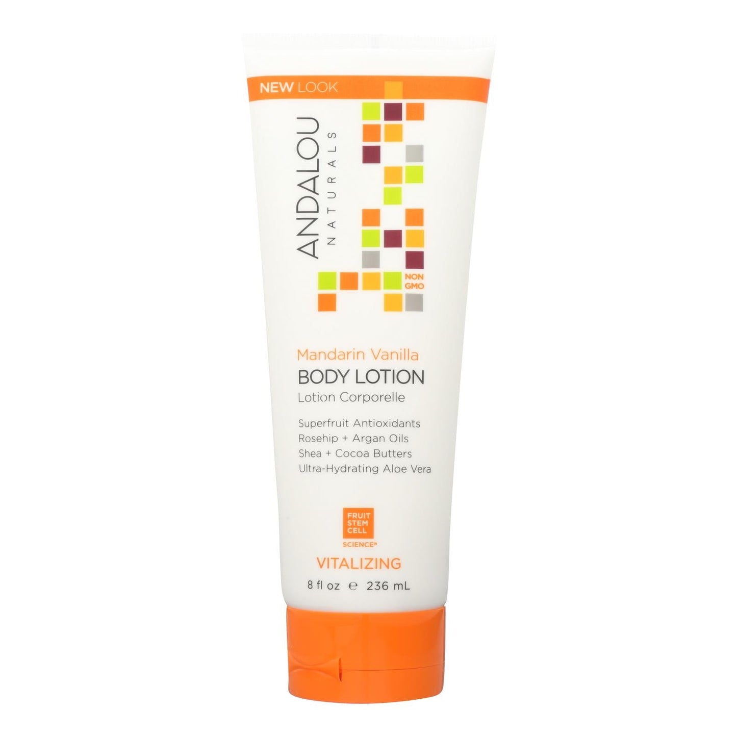 Andalou Body Lotion - Mandarin Vanilla - 8 Fl Oz