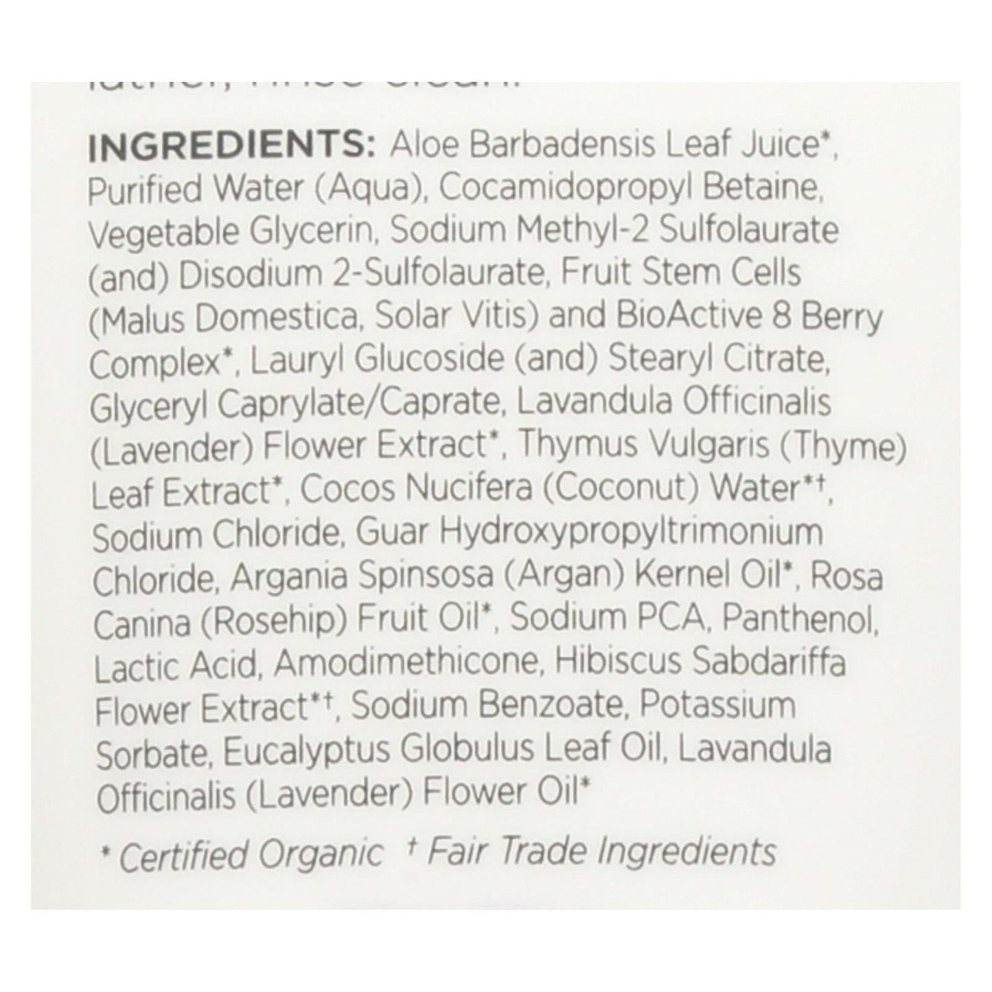 Andalou Naturals Lavender Thyme Shower Gel 8.5 Fl Oz