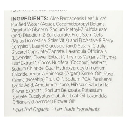 Andalou Naturals Lavender Thyme Shower Gel 8.5 Fl Oz