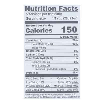 Superseedz Sea Salt Gourmet Pumpkin Seeds, 6 Pack, 5 Oz