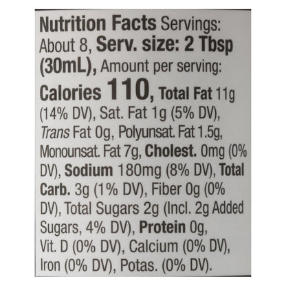 Primal Kitchen Honey Mustard Vinaigrette, 6-Pack, 8 oz