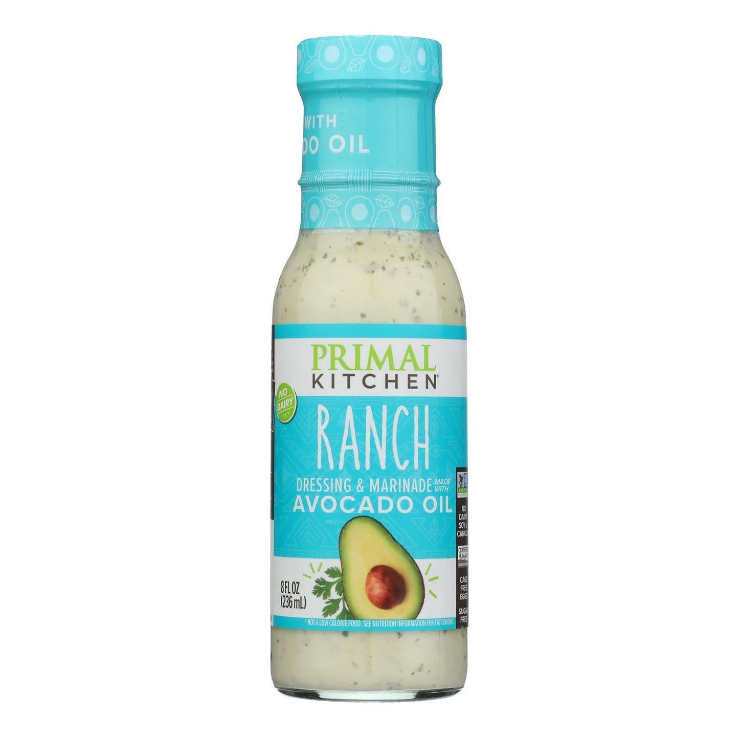 Primal Kitchen Dressing Ranch  - Case of 6 - 8 FZ