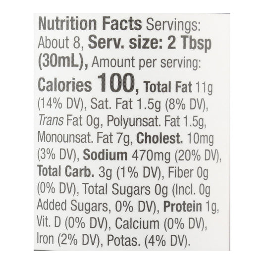 Primal Kitchen Dressing Ranch  - Case of 6 - 8 FZ