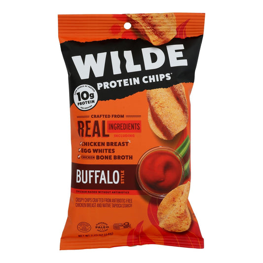 Wilde - Chicken Chips Buffalo - Case of 12 - 2.25 OZ