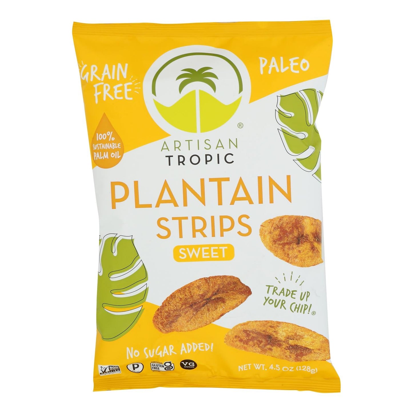 Sweet Plantain Strips - Artisan Tropic - 12 x 4.5 oz