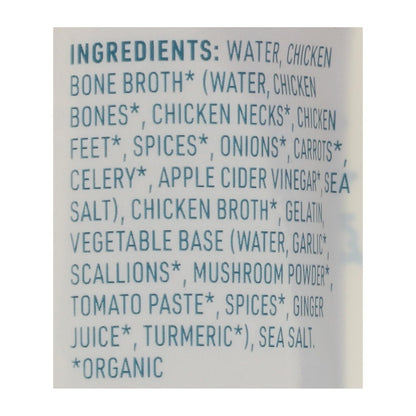 Bare Bones Organic Chicken Bone Broth - 8 Pack, 16 oz Each