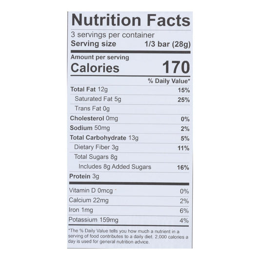 Theo Organic Dark Chocolate Bars - Salted Almond - 12 Pack