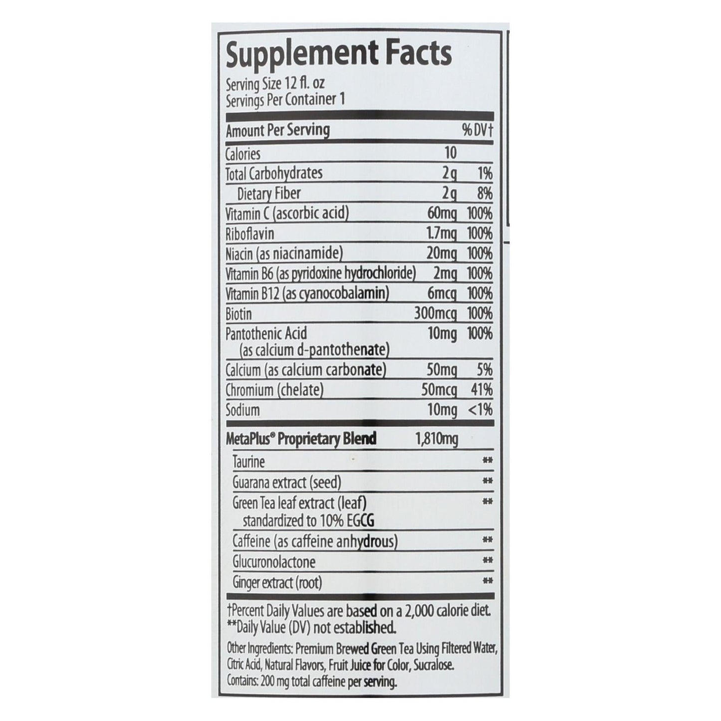 Celsius Peach Mango Green Tea - 12 Pack, 12 oz Each