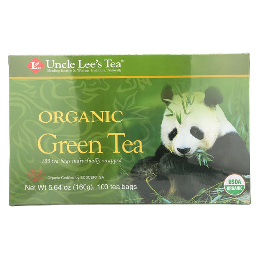 Uncle Lee's Organic Green Tea - 100 Bags