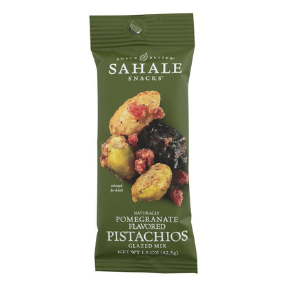 Sahale Pomegranate Pistachio Glazed Mix, 9 Pack - 1.5 OZ