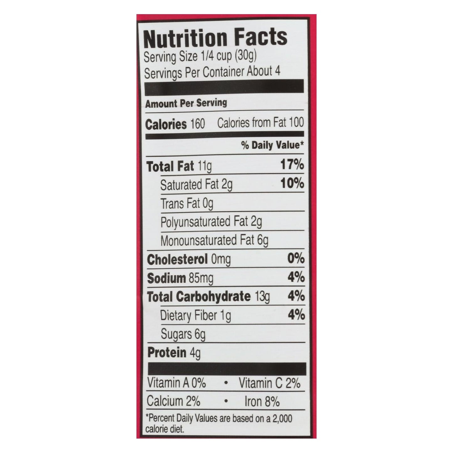 Sahale Cashews Glazed Nuts - Pomegranate Vanilla 6x4oz