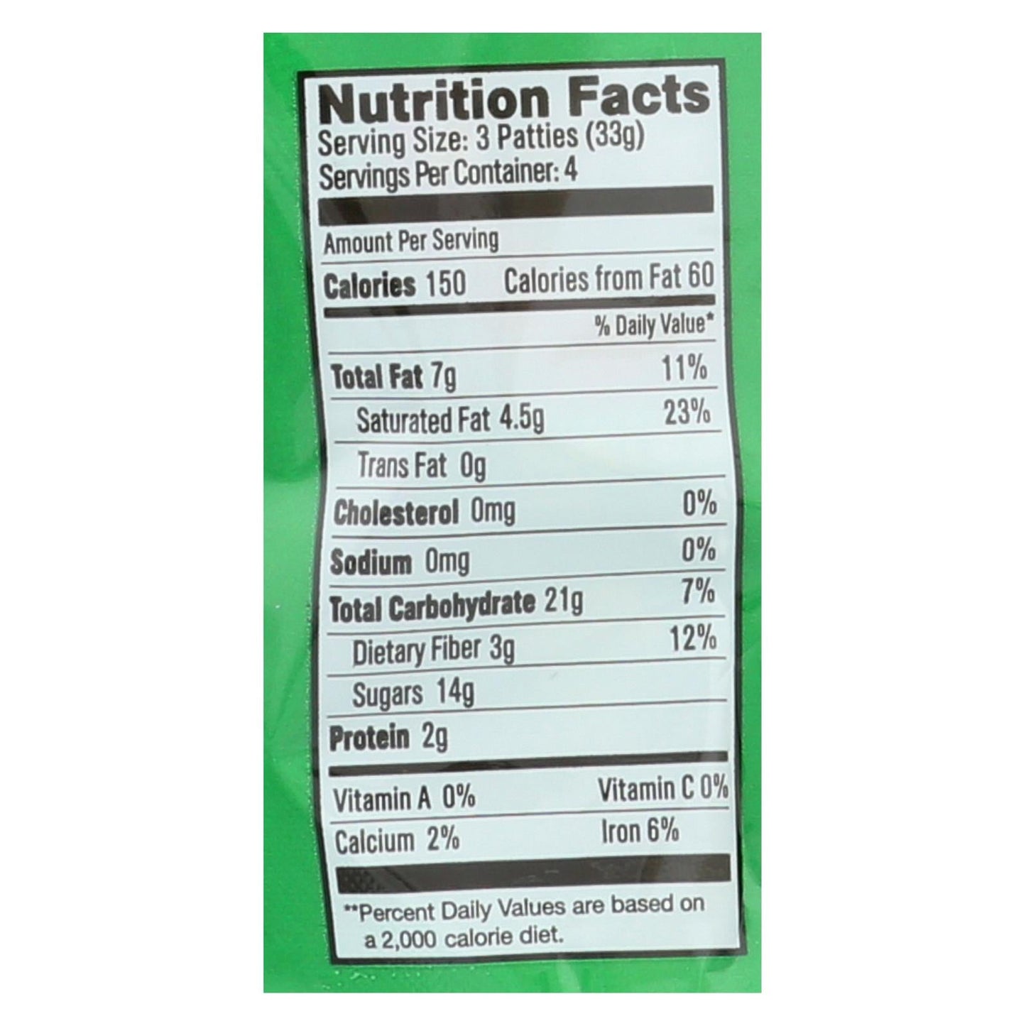 Organic Mint Chocolate Honey Patties - 6 Pack, 4.66 oz.