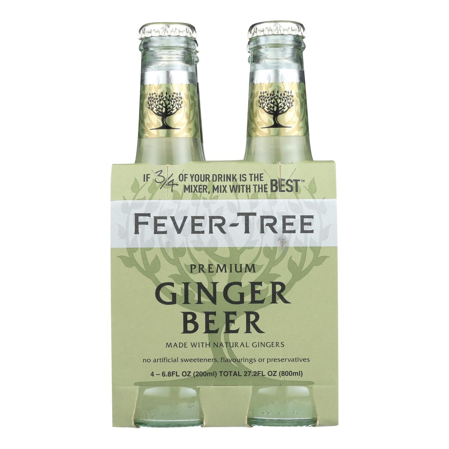 Fever-Tree Ginger Beer, 6-Pack, 6.8 FL oz