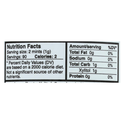 Epic Dental Peppermint Xylitol Mints, 180 ct