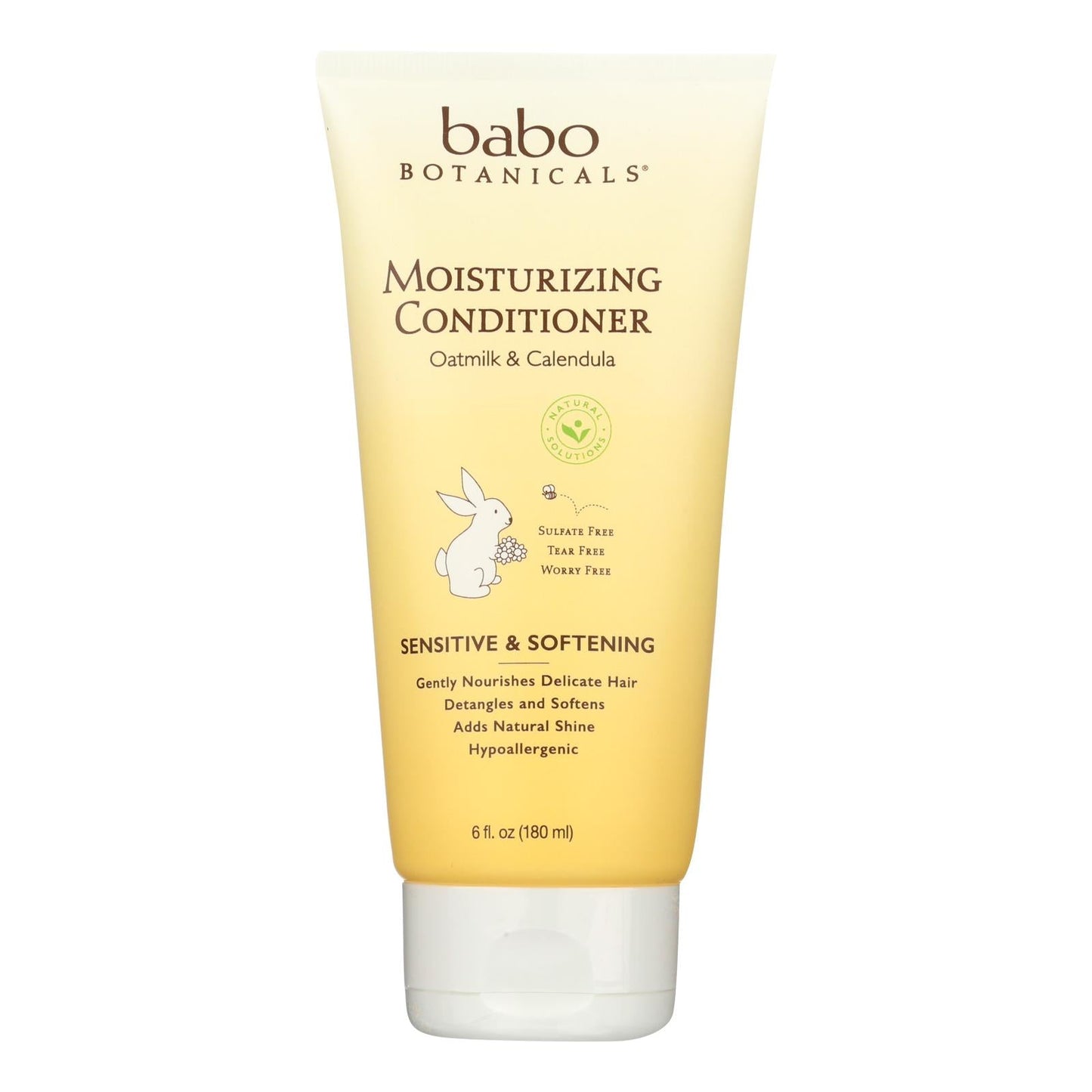 Babo Botanicals Oatmilk Moisturizing Conditioner 6 Oz